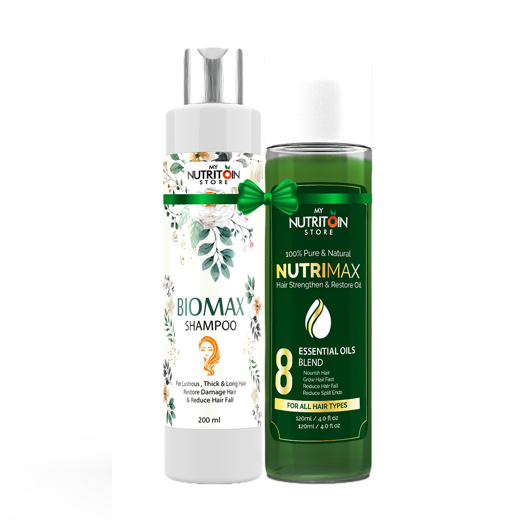 BioMax Shampoo & NutriMax Oil